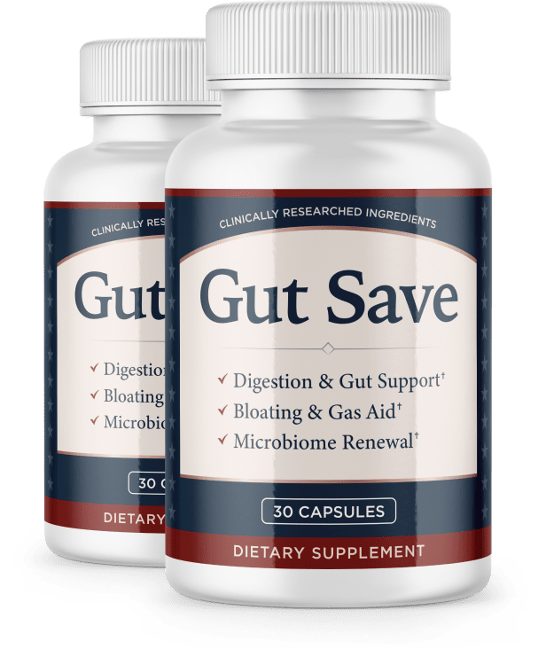 Gut Save 2 Bottles package